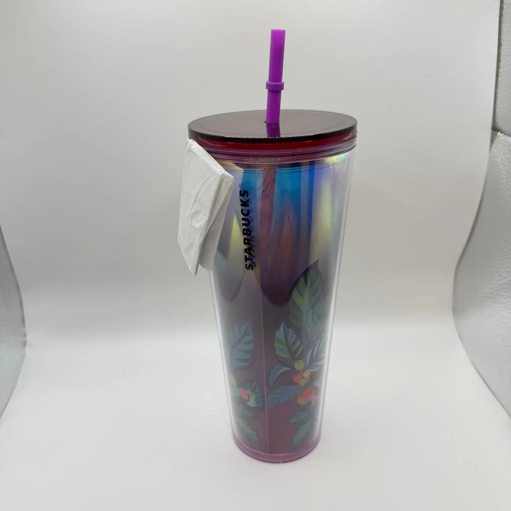 Starbucks ASL American Sign Language Cold Tumbler Cup Venti New